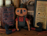 Primitive Pumpkin Pattern