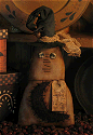 Primitive Halloween Pattern