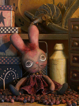 Primitive Rabbit Doll Pattern