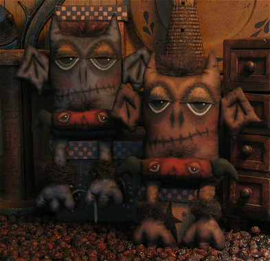 Primitive Bat Doll Pattern